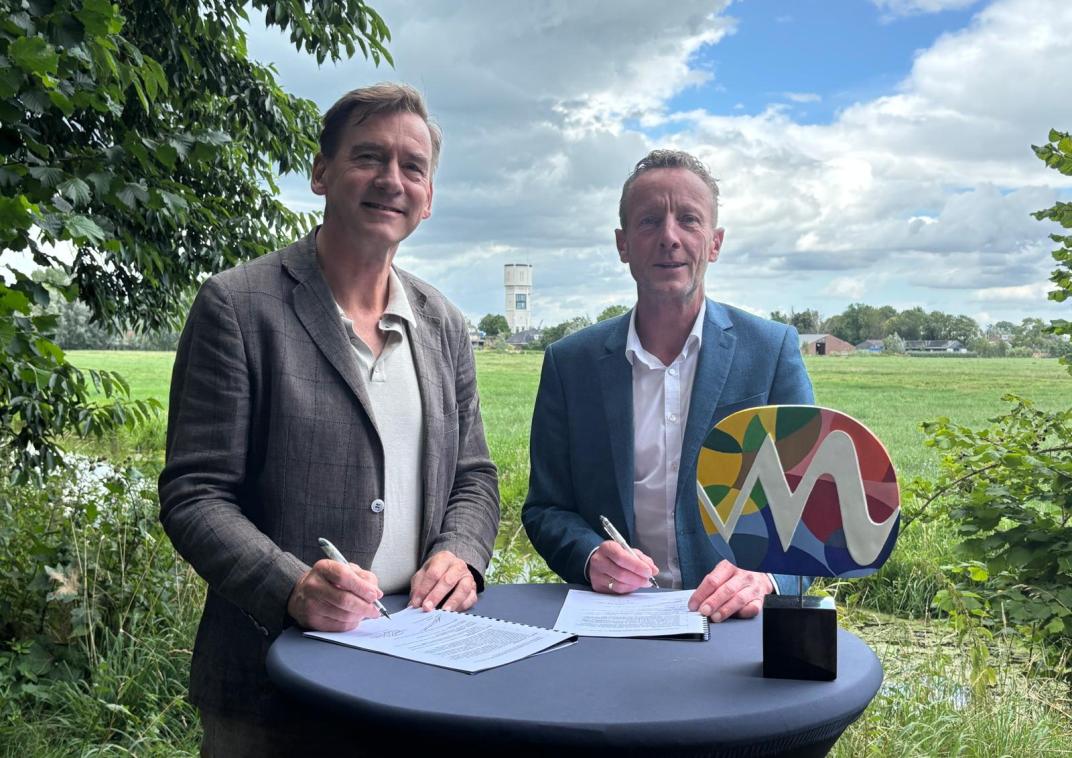 Ondertekening intentieovereenkomst ontwikkeling Nieuw-Lekkerland Oost