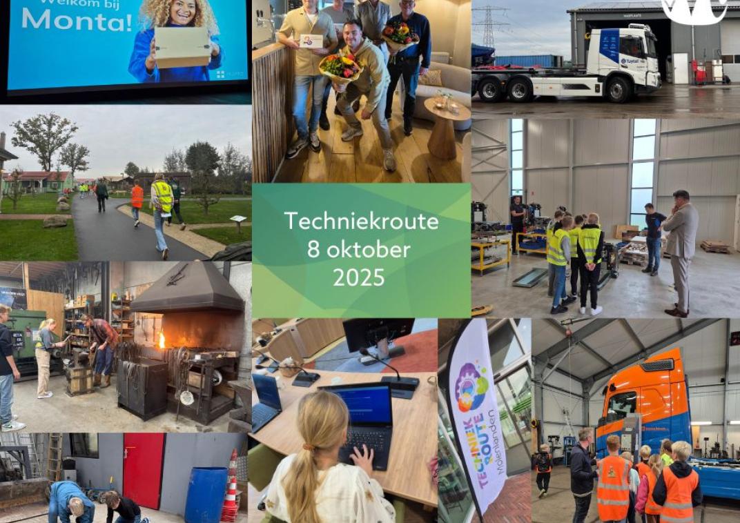 Collage Techniekroute