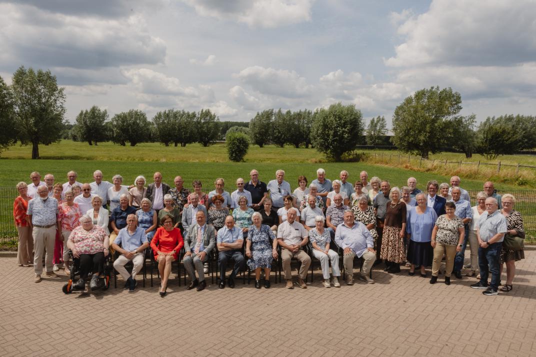 Bijeenkomst 50-jarige bruidsparen