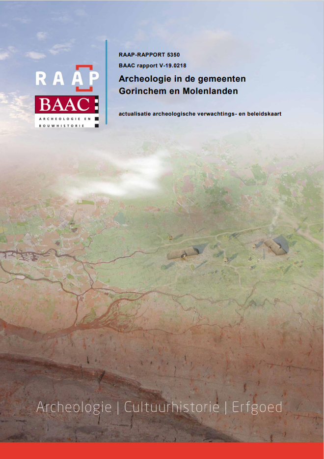 Voorpagina van de Actualisatie archeologische verwachtings- en beleidskaart