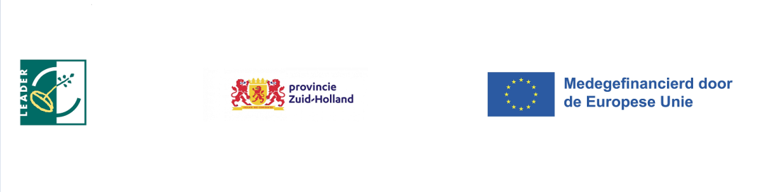 Illustratieve weergave tekst ''LEADER, Zuid-Holland Europese Unie''