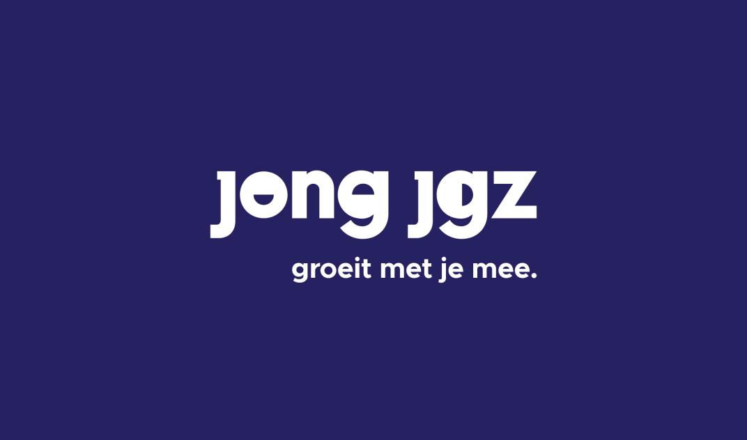 Logo van Jong JGZ - groeit met je mee