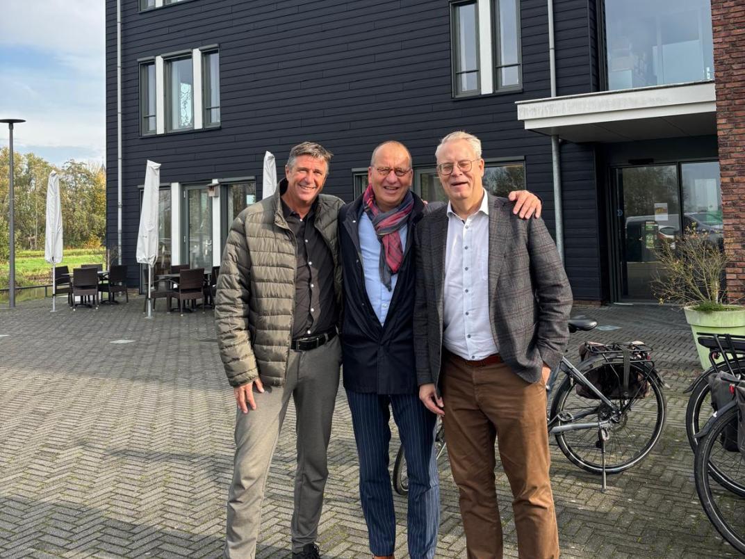 Theo Segers, Marko Does en Arie Koppelaar