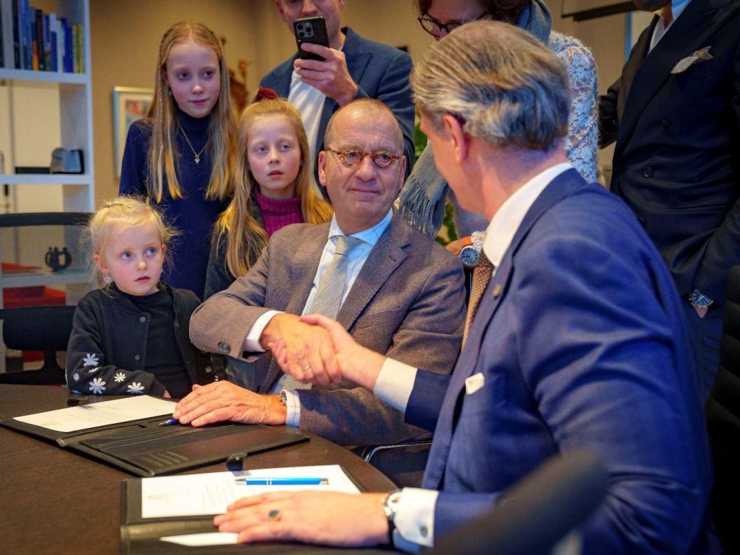 Herbeëdiging Burgemeester Theo Segers